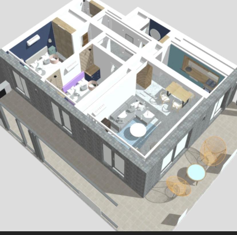 Royal Sea View Design Promenada 3 Lejlighed Năvodari Eksteriør billede